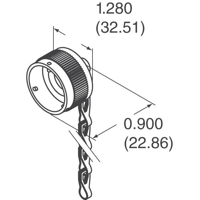 10-580902-18Y Amphenol Industrial Operations  Accessoires pour connecteurs circulaires